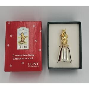 Lunt Silversmiths Disney Classic Winnie the Pooh Bell Vintage 1998